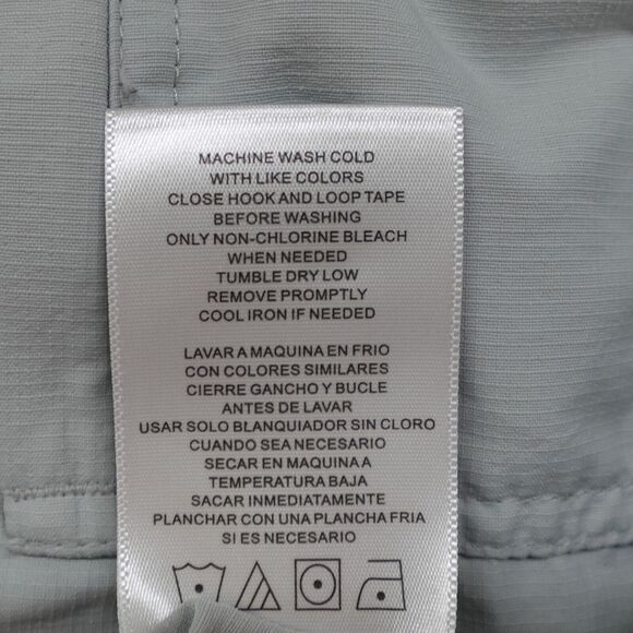 Habitat Shirt Mens Large Fishing Gray/Dusk Vented Outdoor Long Sleeve UPF 30+ - Picture 7 of 12